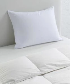 Deals 🛒 Ultimate Goose Down Medium Bed Pillow White 🔔