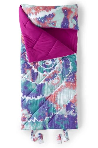 Wholesale ๐ Kids Sleeping Bag with Attached Pillow Rainbow Galaxy โจ