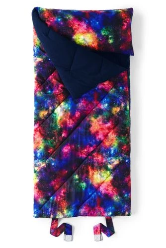 Wholesale ๐ Kids Sleeping Bag with Attached Pillow Rainbow Galaxy โจ - Image 4