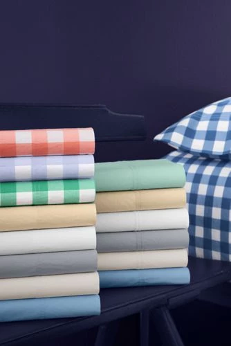 Promo 🔥 200 Thread Count Cotton Crisp and Cool Percale Pintuck Bed Sheet Set Light Orchid Bloom 👏 - Image 2