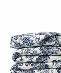 Wholesale 😉 Velvet Flannel Print Comforter Ivory Jacobean Floral 👍
