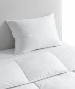 Outlet 😀 Elite Pureloft Medium Bed Pillow White 🛒