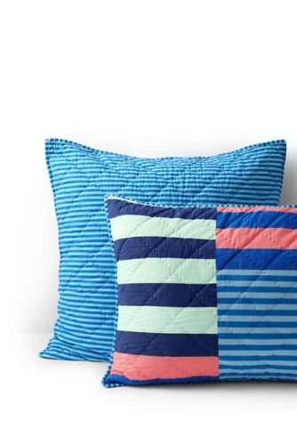 Buy ๐ Multi Stripes Colorblock Quilt Deep Sea Navy Mixed Stripes ๐ - Image 8