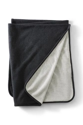 Brand new 👍 Serious Sweats Throw Blanket Deep Sea Navy Founders Stripe ❤️ - Image 8