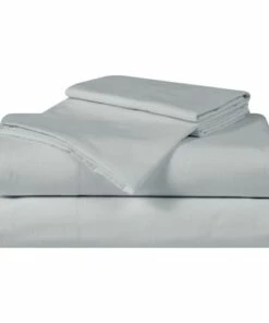 Promo 🌟 Truly Calm Silver Cool Cotton Sheets Grey ✔️
