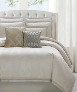 Best Pirce 🧨 Charisma Tristano Duvet Set Gold ⭐