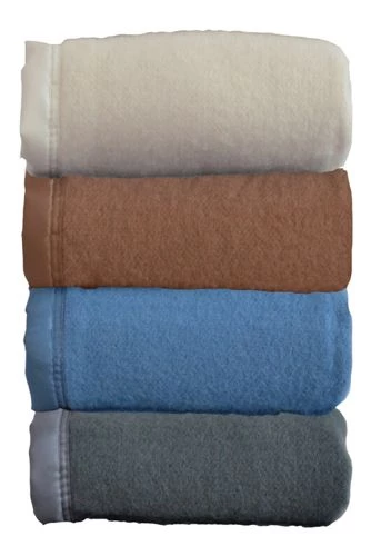Budget ๐ Poyet Motte Rivoli Virgin Wool Blanket Blue ๐ - Image 3