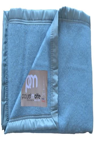 Budget ๐ Poyet Motte Rivoli Virgin Wool Blanket Blue ๐ - Image 8