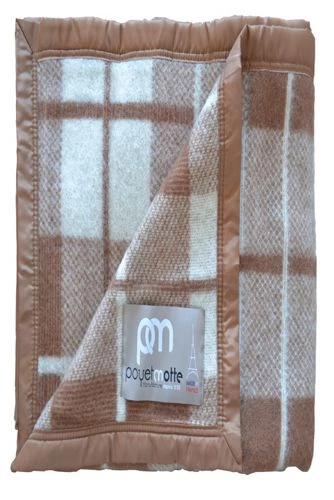 Budget ๐ Poyet Motte Rivoli Virgin Wool Blanket Blue ๐ - Image 11