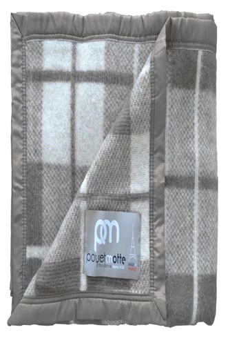 Budget ๐ Poyet Motte Rivoli Virgin Wool Blanket Blue ๐ - Image 14