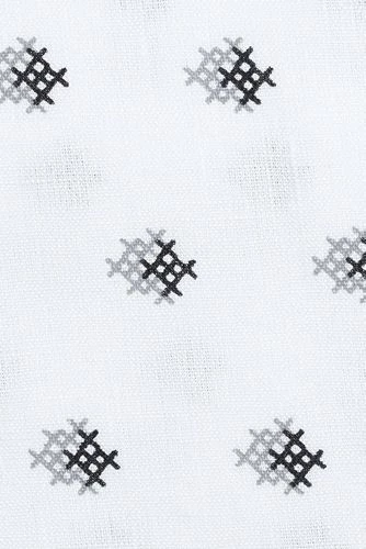 Best deal ⌛ Garment Washed Belgian Flax Linen Breathable Bed Sheet Set Ultimate Gray Floral Dot ❤️ - Image 2