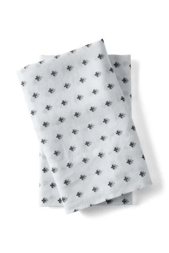 Best deal ⌛ Garment Washed Belgian Flax Linen Breathable Bed Sheet Set Ultimate Gray Floral Dot ❤️ - Image 3