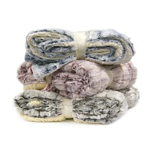 Best Sale โ๏ธ Blue Ridge Home Fashions MicroMink Sherpa Reversible Throw Blanket Navy ๐ - Image 2