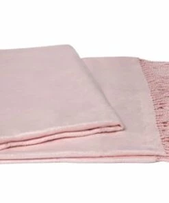 Promo 🤩 A and R Cashmere Bamboo Throw Blanket Plum 👍