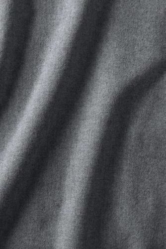 Best Sale ๐งจ Luxe Supima Cotton Heathered Flannel Duvet Bed Cover Classic Gray Heather ๐ - Image 3