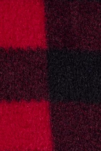 Best deal 😍 Fleece Print Sheet Set Rich Red/Black Buffalo Check 👏 - Image 2