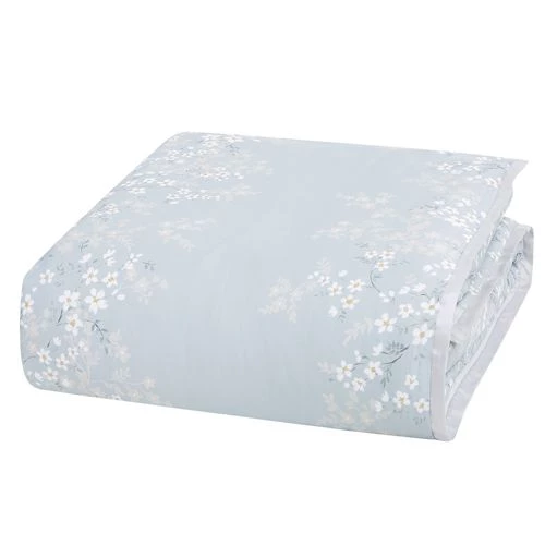 Budget 🎉 Charisma Terra Floral Print Comforter Set Grey ❤️ - Image 2