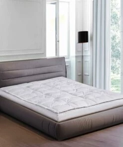 Cheapest 👍 Blue Ridge Home Fashions Down Featherbed Mattress Topper White 🔔