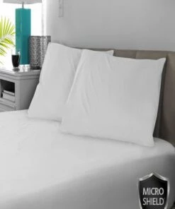 Wholesale โญ Sensorpedic Microshield Pillow Protector Pair White ๐