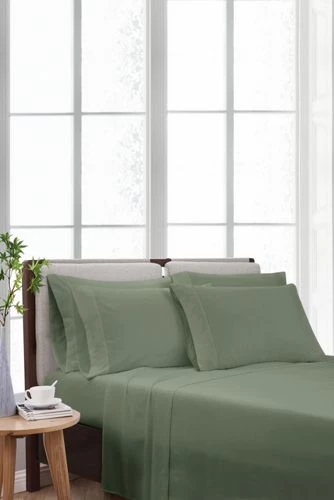 Best Sale ✨ Cannon Microfiber Solid Sheet Set Khaki 😍 - Image 8