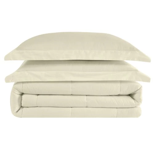 Budget ๐ Truly Calm Silver Cool Down Alternative Cotton Comforter Set White โ๏ธ - Image 10