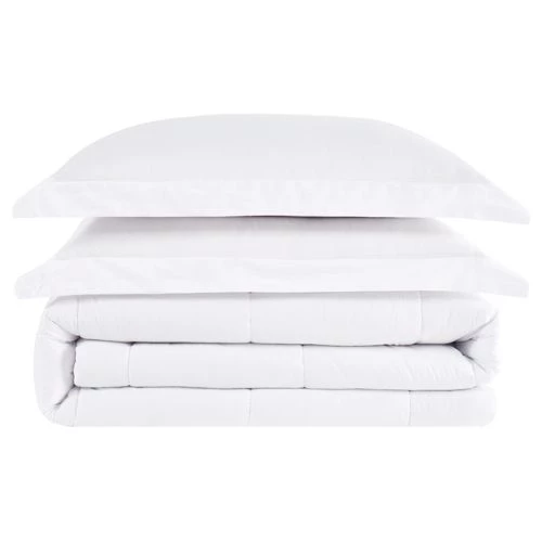 Budget ๐ Truly Calm Silver Cool Down Alternative Cotton Comforter Set White โ๏ธ - Image 11