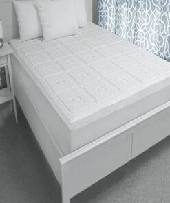 Deals 😍 Sensorpedic Memory Foam Mattress Topper White 🎉