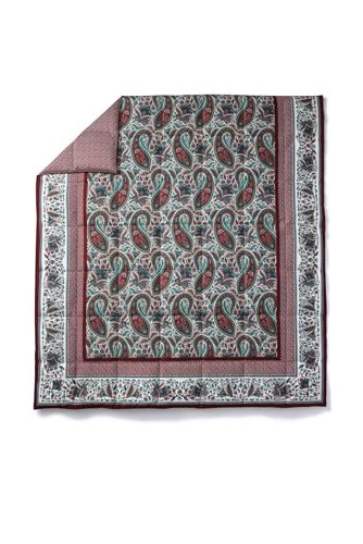 Top 10 💯 400 Thread Count Premium Supima Cotton No Iron Sateen Comforter Ivory Square Paisley 😀 - Image 3