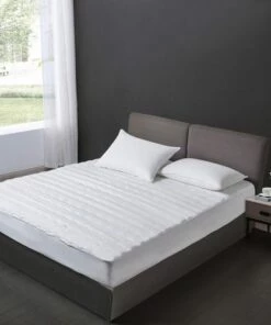 Deals ✔️ Pet Agree Waterproof Poly Filled Cotton Mattress Pad White ✨