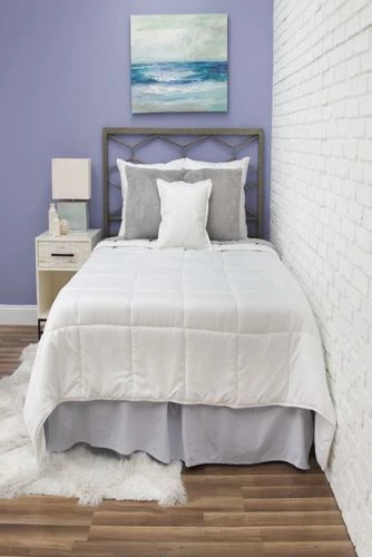Buy ๐งจ BioPedic Fresh and Clean Comforter with Ultra-Fresh Treated Fabric White ๐