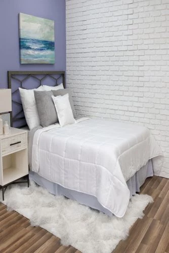 Buy ๐งจ BioPedic Fresh and Clean Comforter with Ultra-Fresh Treated Fabric White ๐ - Image 5