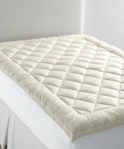 Outlet 🤩 Cotton Mattress Pad Natural 🌟