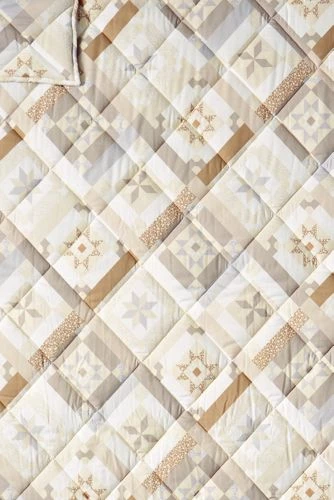 Wholesale 🌟 Velvet Flannel Print Comforter Ivory Prosperity Quilt 🎁 - Image 3