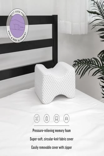 Best Sale 😉 SensorPedic Conforming Memory Foam Knee Support Pillow ⌛ - Image 2