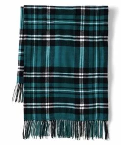 Hot Sale 👏 Draper James x Lands' End CashTouch Pattern Throw Blanket 🌟