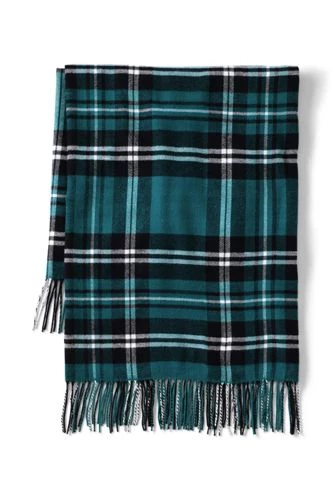 Hot Sale 👏 Draper James x Lands' End CashTouch Pattern Throw Blanket 🌟