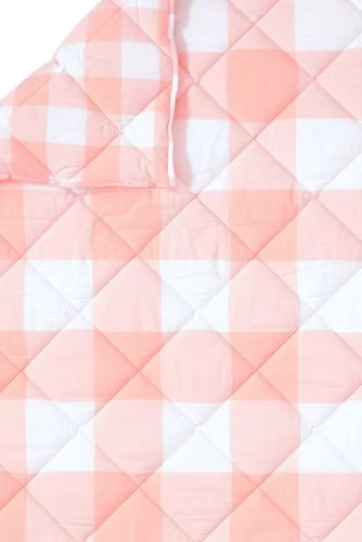 Budget ❤️ Easy Care Cotton Percale Gingham Comforter Large Light Blue Gingham 🔥 - Image 7