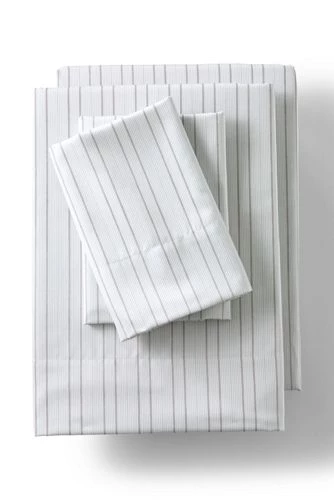 New 🔥 400 Thread Count Premium Supima Cotton No Iron Sateen Pillowcases Light Tan Geo 🎁 - Image 7