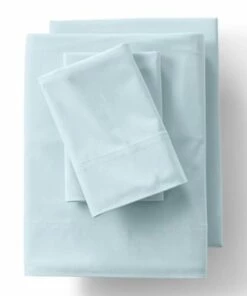 Best reviews of ⌛ Cotton Oxford Bed Sheet Set Aqua Breeze ✨
