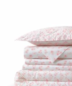 Cheapest 🔔 300 Thread Count Premium Supima Cotton Smooth Percale Duvet Bed Cover ✔️