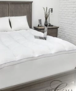 Deals 🎉 Charisma Plush 3.5 Inch Memory Foam Cluster and Gel Fiber Mattress Topper White 🔥