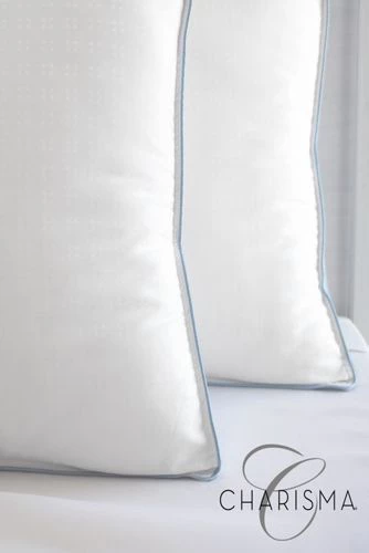 Flash Sale ❤️ Charisma Gel-Infused Memory Foam and Fiber Hybrid Pillow White 👏 - Image 4