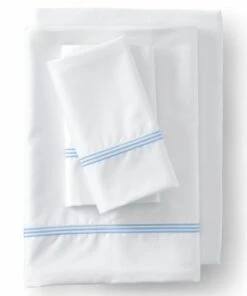 Coupon 😉 400 Thread Count Premium Supima Cotton No Iron Sateen Embroidered Pillowcases 😍