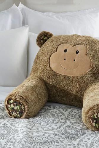 Top 10 ⭐ Mina Victory Plush Monkey Backrest Pillow Beige 🛒 - Image 3
