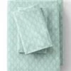 Best Pirce 🔔 Cotton Oxford Pillowcases Aqua Breeze Paisley 🔔