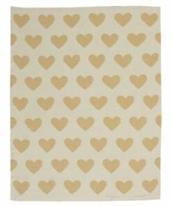 Discount ❤️ Mina Victory Plushlines Heart Throw Blanket Silver Gray 😉