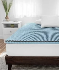 Best reviews of 👏 Sensorpedic Charcoal Infused Memory Foam Mattress Topper White 💯