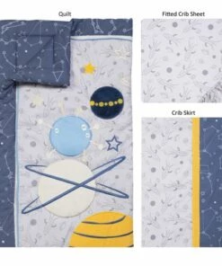 Best deal 💯 Trend Lab Galaxy 3 Piece Crib Bedding Set 👏