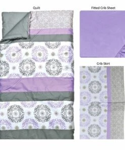 Hot Sale 👍 Trend Lab Florence 3 Piece Crib Bedding Set 🛒