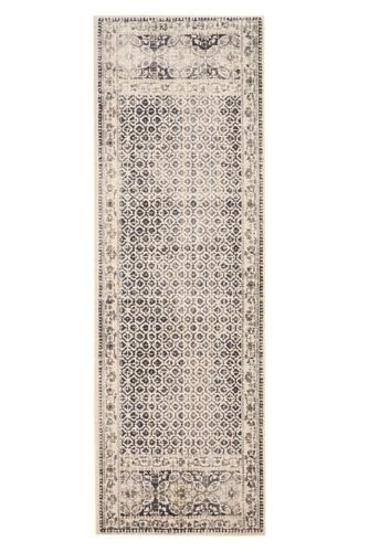 Hot Sale 💯 Feizy Rugs Kano Runner Rug Gray/Ivory 🔔 - Image 2